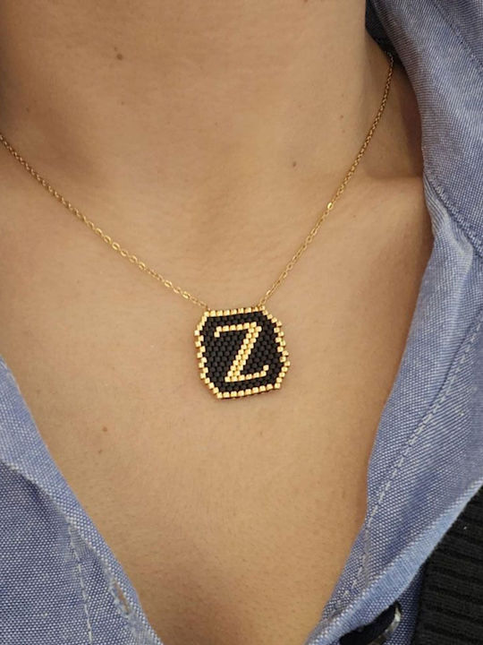 Awear Necklace Monogram from Steel