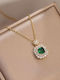 Awear Necklace Rosette with Zircon