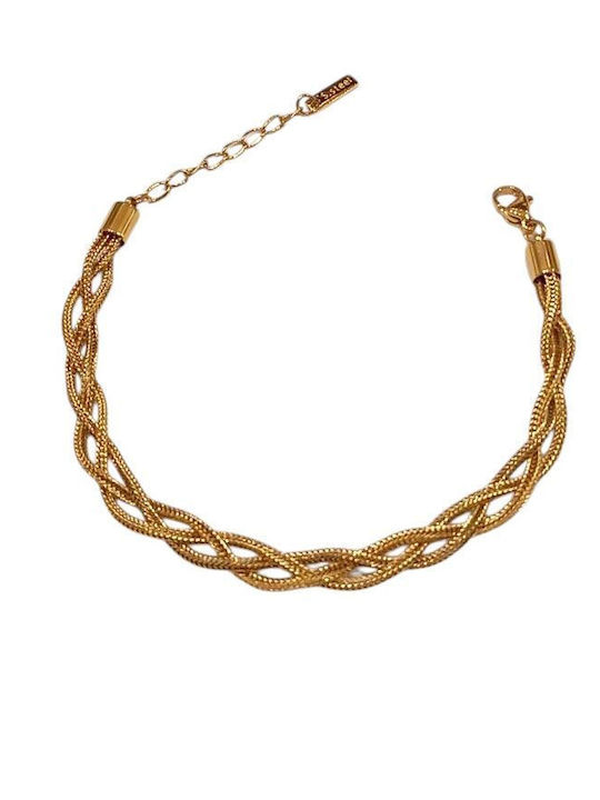 Awear Women's Bracelet made of Steel Gold Plated