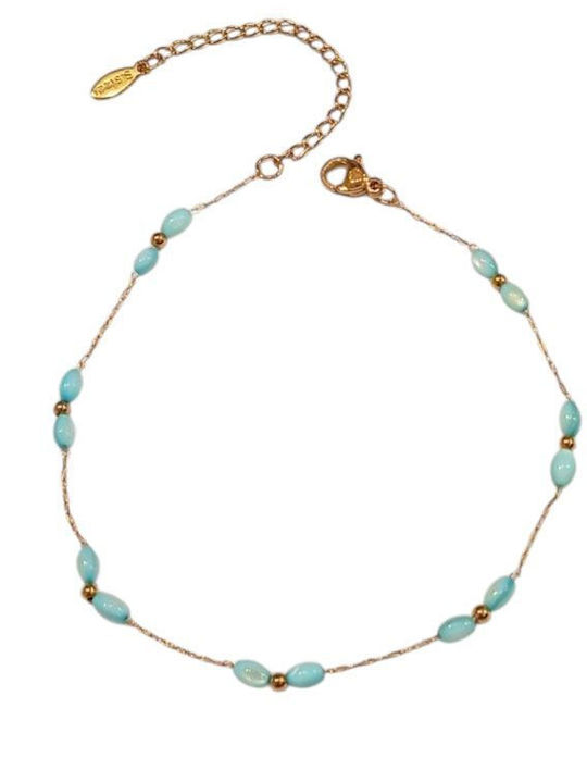 Awear Fußarmband Hellblau