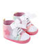 Childrenland Βρεφικά Sneakers Αγκαλιάς Ροζ