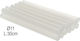 Hot Glue Sticks Transparent Silicone Glue Gun 11mm X 30cm 1 Kilo 35 Pieces
