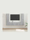 Wohnzimmer TV-Einheit Gray Sonoma mit Beleuchtung L30xB31xH60cm