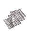 Douceur d'Intérieur Prosop în Culoarea Maro 40x40cm 3buc