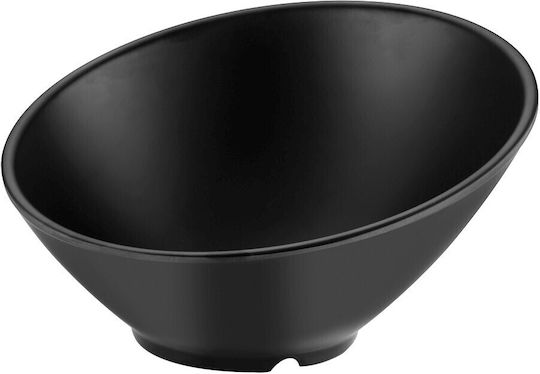 Espiel Tria Melamine Salad Bowl Black 28x28x15.2cm