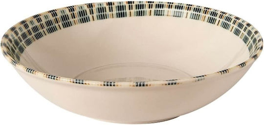 GTSA Porcelain Salad Bowl Multicolour 23x23x6.3cm