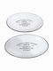 Artekko Metallic Oval Decorative Tray Agricultural Society