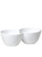 Espiel Porcelain Dessert Divided Serving Plate with 2 Slots White