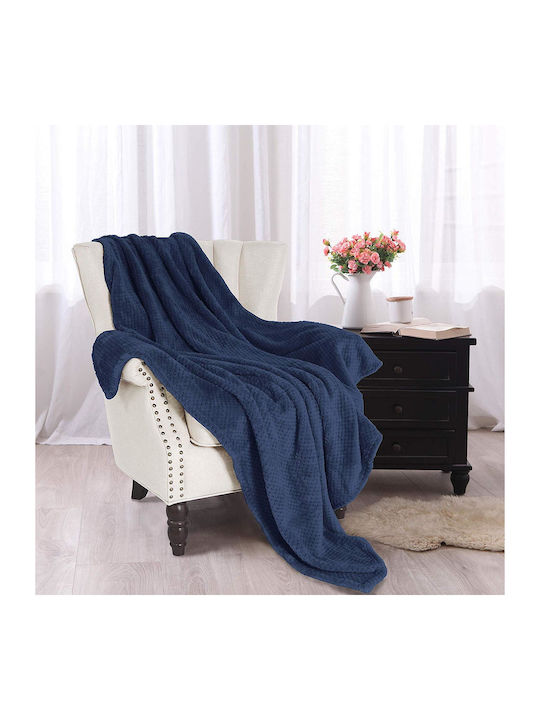 Ehome Ehome Fleece Übergröße Decke 220x240cm Bl...