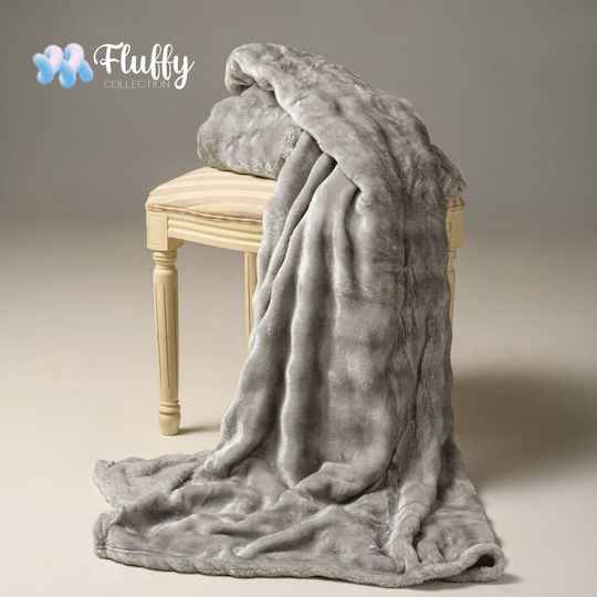 Single Blanket 160x220cm Grey