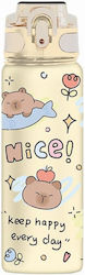 Capybara Kids Water Bottle Capybara Made of Plastic Tritan Multicolour 750ml Capybara Kids Water Bottle Capybara Made of Plastic Tritan Multicolour 750ml