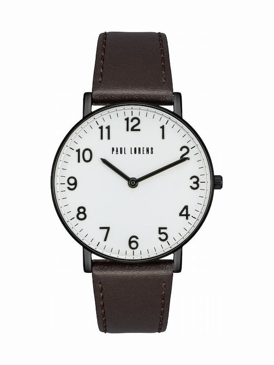 Paul Lorens Мъжки Часовник 40mm На Батерия с Ка...