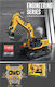 Blue Toys Funcții Teleghidat Excavator