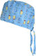 Alezi Unisex Multicolour Surgical Cap