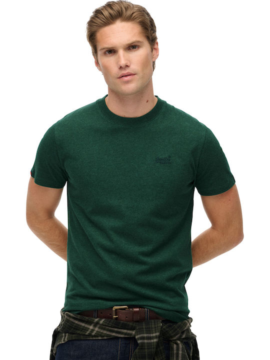 Superdry Essential T-shirt Σκούρο Πράσινο