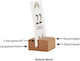 Tabletop Stand for Menu 4x4 cm Set 10 Pieces