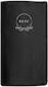 Ready Menu Holder in Black Colour 31.6x18 cm Set of 3 Pieces StilCasa Dark Emotion
