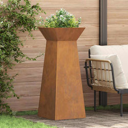 vidaXL Blumentopfständer Braun 40cmx40cmx101cmcm.