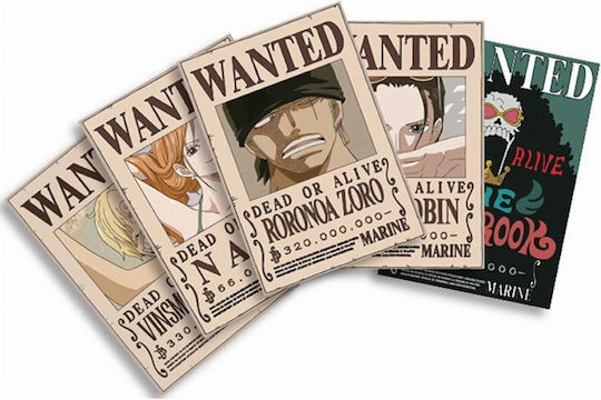 Abysse One Piece Postcards Ενθύμιο Καρτ Ποστάλ Σετ 2τμχ 14.8x10.5εκ.