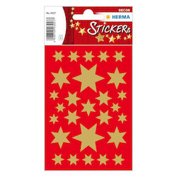 Herma Weihnachtsaufkleber Mit Stern Muster 81 Stück Gemischte Sterne Herma Weihnachtsaufkleber Mit Stern Muster 81 Stück Gemischte Sterne