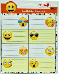 Gim Emoji Ετικέτες Τετραδίων 16τμχ