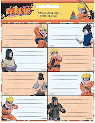 Gim Naruto Етикети за Тетрадки 8x4см 8 Бройки