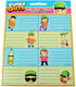 Gim Notebook Labels Stumble Guys 16pcs