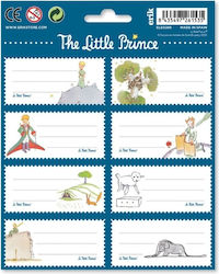 Grupo Erik The Little Prince Ετικέτες Τετραδίων 8x2cm 16τμχ Grupo Erik The Little Prince Ετικέτες Τετραδίων 8x2cm 16τμχ