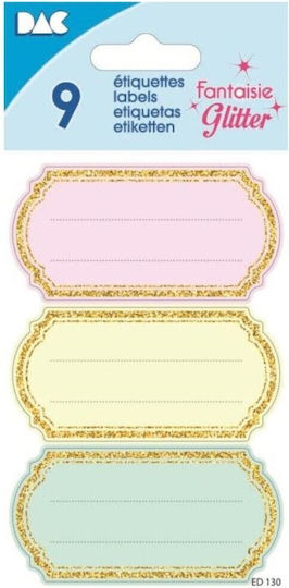 Global Notebook Labels 9pcs
