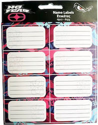 Back Me Up Notebook Etiketten 8 Stück Rosa - Lila