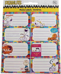 Back Me Up Peanuts Notebook Etiketten 8 Stück