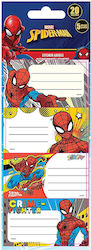 Spiderman Ετικέτες Τετραδίων