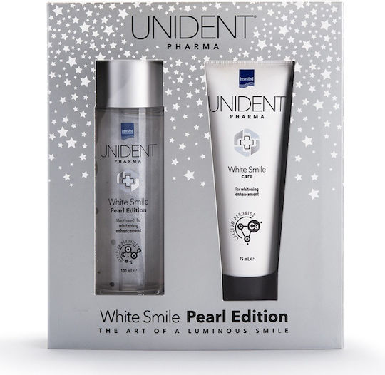 InterMed Unident White Smile Pearl Edition Zahnpasta für Aufhellung 2x100ml