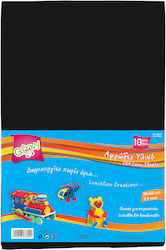 Groovy Αφρώδες Χαρτί No2 10 Φύλλα 20x30εκ. Μαύρο Groovy Αφρώδες Χαρτί No2 10 Φύλλα 20x30εκ. Μαύρο