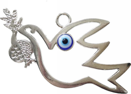 Tatu Moyo Metallic Pendant Motif for Jewelry in Shape Pomegranate 7.5x4.5cm. Set 10pcs