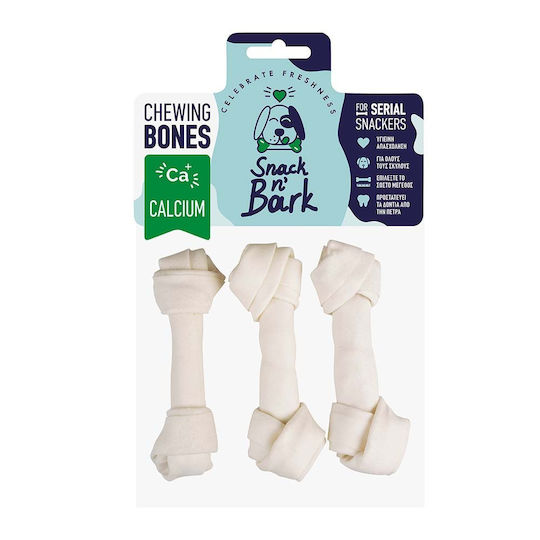 Celebrate Freshness Chewing Bone Calcium Bone Knot Calcium for Dogs with Flavor Beef 10cm 45gr 4pcs