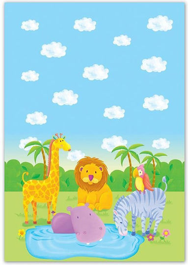 Next Wilde Tiere Party-Tischdecke Kunststoff 72x54cm 24951---ΓΣ-2