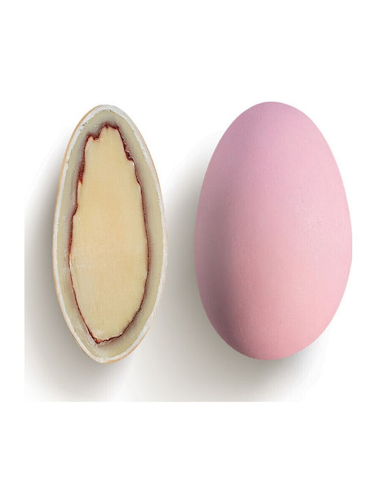 CHatzigiannakis Choco Almond Classic Jordan Almonds Pink Checkmate 1000gr