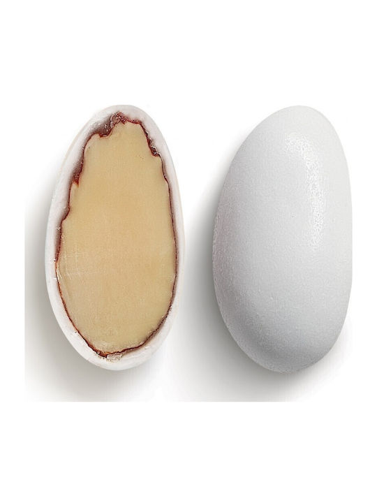CHatzigiannakis Supreme Classic Jordan Almonds Λευκό Ματ 800gr