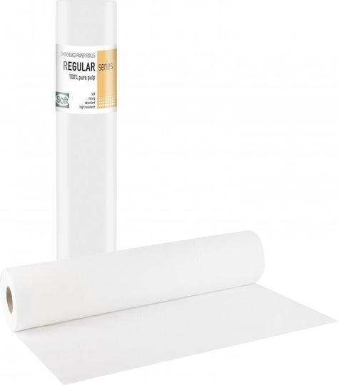 Bournas Medicals Examination Table Roll Regular Standard 58cm x 80m. White 1pcs