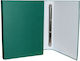 Next Clipboard with 4 Rings for Paper A4 Green Classic 1pcs