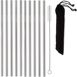 Metallic Gray Straws Metallic Gray Straws