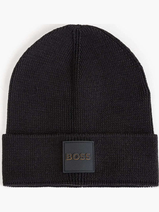 Beanie Beanie Knitted in Black color