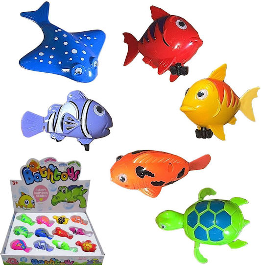 Summertiempo Wind-Up Sea Animals with Eyes 8.5cm Summertiempo 623208