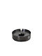 Espiel Aschenbecher Winddicht Deckel Pvd Schwarz Inox 10 cm Espiel Sut108