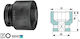5/8'' 6-sided Short 1 1/4'' Torsion Socket Wrench Cap