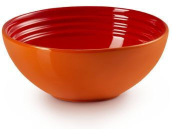 Le Creuset Müslischüssel Rund Keramik Orange 16.2cm Le Creuset Müslischüssel Rund Keramik Orange 16.2cm