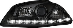 Φανάρια Εμπρός Led Seat Ibiza 6l 2002-2008 Μαύρα Λάμπες Η1 Σετ 2τμχ Seat Sοναr Φανάρια Εμπρός Led Seat Ibiza 6l 2002-2008 Μαύρα Λάμπες Η1 Σετ 2τμχ Seat Sοναr