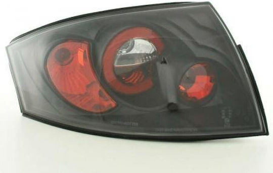 Taillights Audi TT 8N Black 2 Pieces