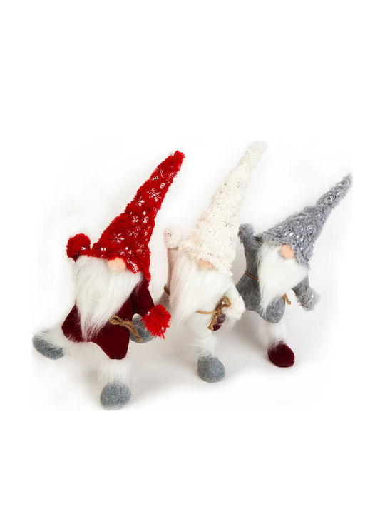 Elf Scandinav De Crăciun 26 X 8 X 48 Cm 3 Tipuri